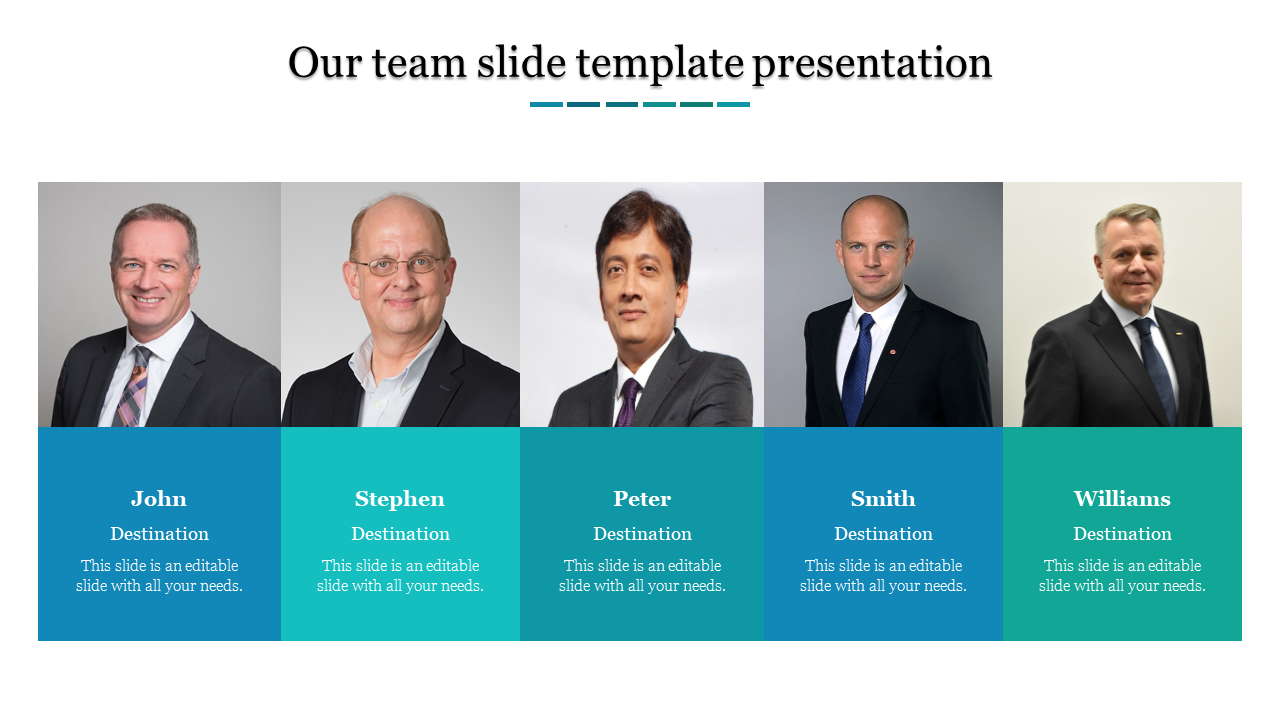Team PowerPoint Template and Google Slides Themes